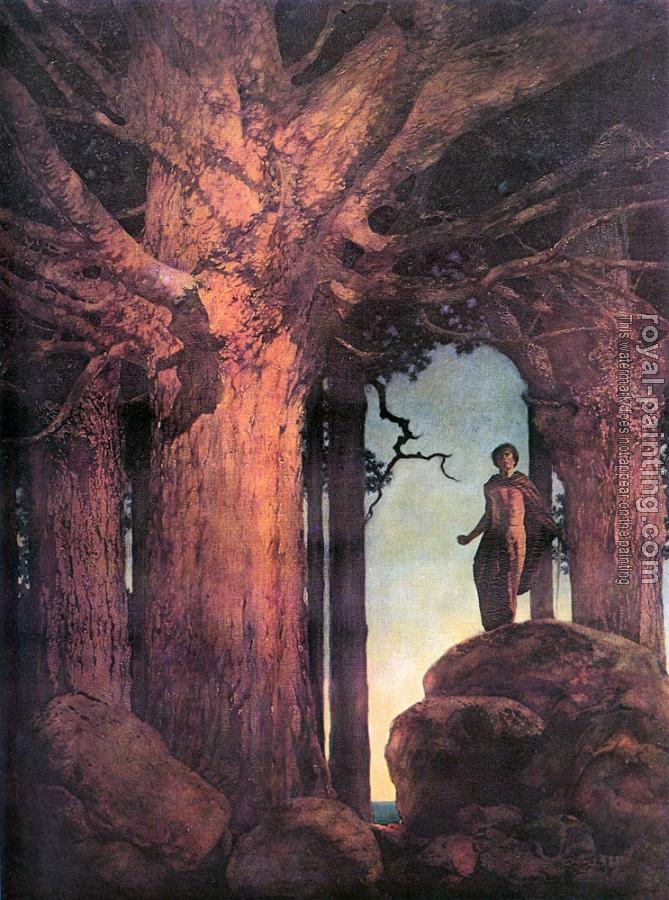 Maxfield Parrish : Jason and the Talking Oak Maxfield Parrish : Jason and the Talking Oak